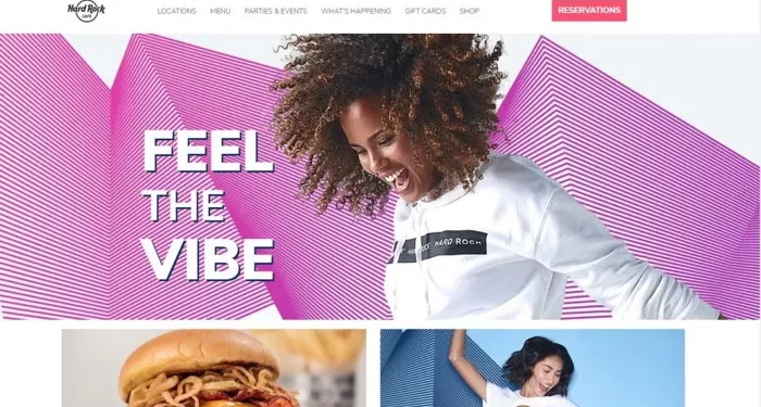 Vizergy Launches New Hard Rock Cafes Site