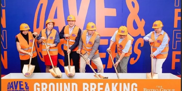 Dave & Buster’s Breaks Ground on First Location in the Philippines at Opus Mall