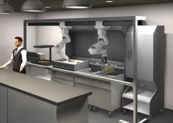 Miso Robotics Reimagines Kitchen Automation with Robotic Kitchen Assistant on a Rail