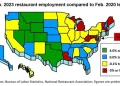 U.S. Restaurant Workforce Recovery Varies Significantly by State
