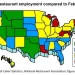 U.S. Restaurant Workforce Recovery Varies Significantly by State