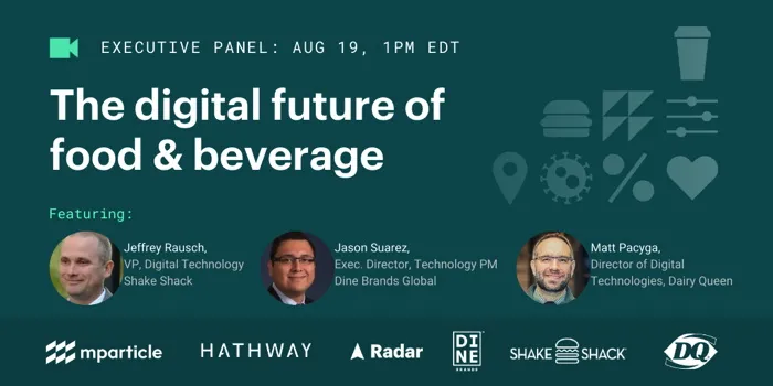 Webinar: The Digital Future of Food & Beverage – Register Now