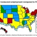 Fourteen U.S. States Lost Restaurant Jobs in August