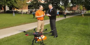 Orange Leaf Frozen Yogurt Celebrates World’s First Successful Frozen Yogurt Drone Delivery