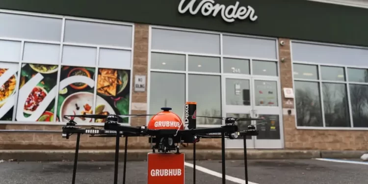 Grubhub and Dexa Launch Drone Food Delivery Pilot in New Jersey