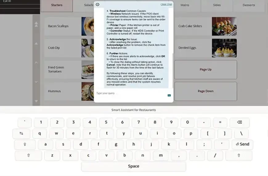 New Oracle AI Smart Assistant Capabilities Help Restaurants Streamline Operations and Support